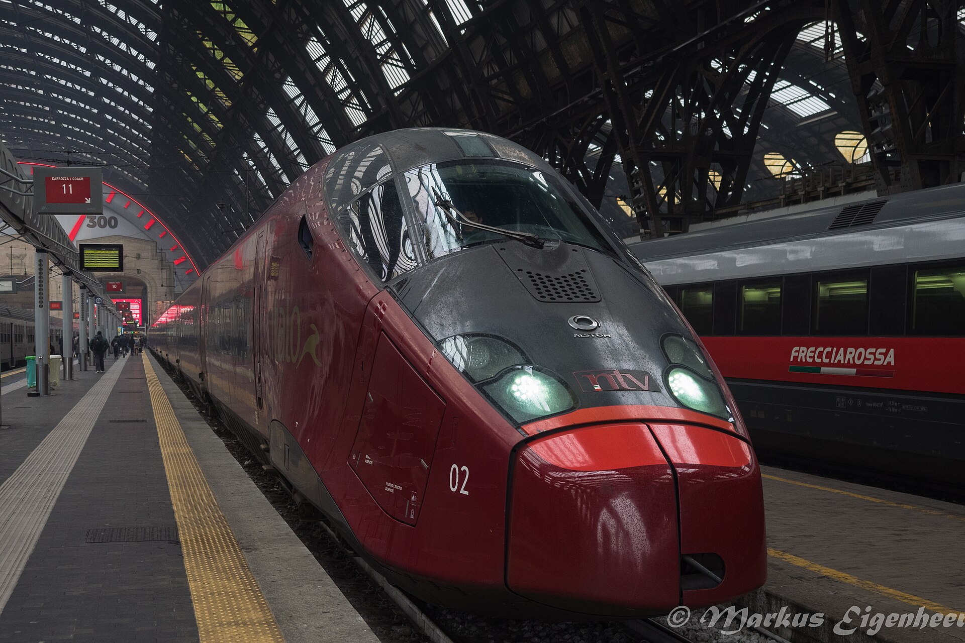 Italo AGV high-speed train